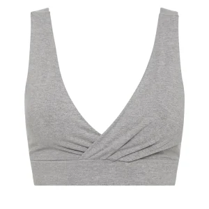 Cheap Aje ATHLETICA Crossover Sports Bra 317 Grey Marle