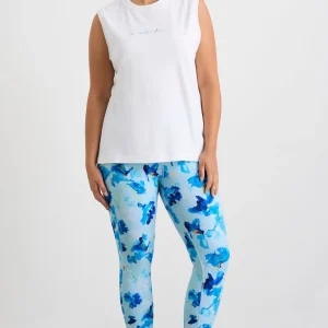 Sale Aje ATHLETICA Cursive Logo Tank 101 White/Multi