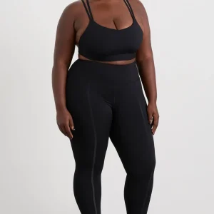 Sale Aje ATHLETICA Curve Hem Full Length Legging 203 Black