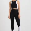 Discount Aje ATHLETICA Curved Panel Full Length Legging 226 White/Black