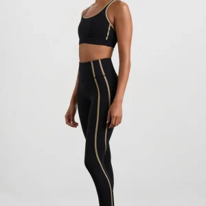 Cheap Aje ATHLETICA Curved Seam 7/8 Legging 241 Black Soft Khaki