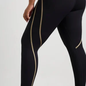 Cheap Aje ATHLETICA Curved Seam 7/8 Legging 241 Black Soft Khaki