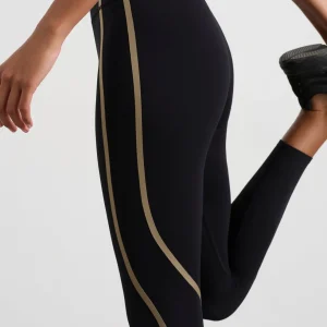 Cheap Aje ATHLETICA Curved Seam 7/8 Legging 241 Black Soft Khaki