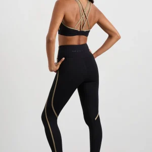 Cheap Aje ATHLETICA Curved Seam 7/8 Legging 241 Black Soft Khaki