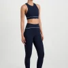 Cheap Aje ATHLETICA Curved Waist Full Length Legging 251 Galaxy Blue