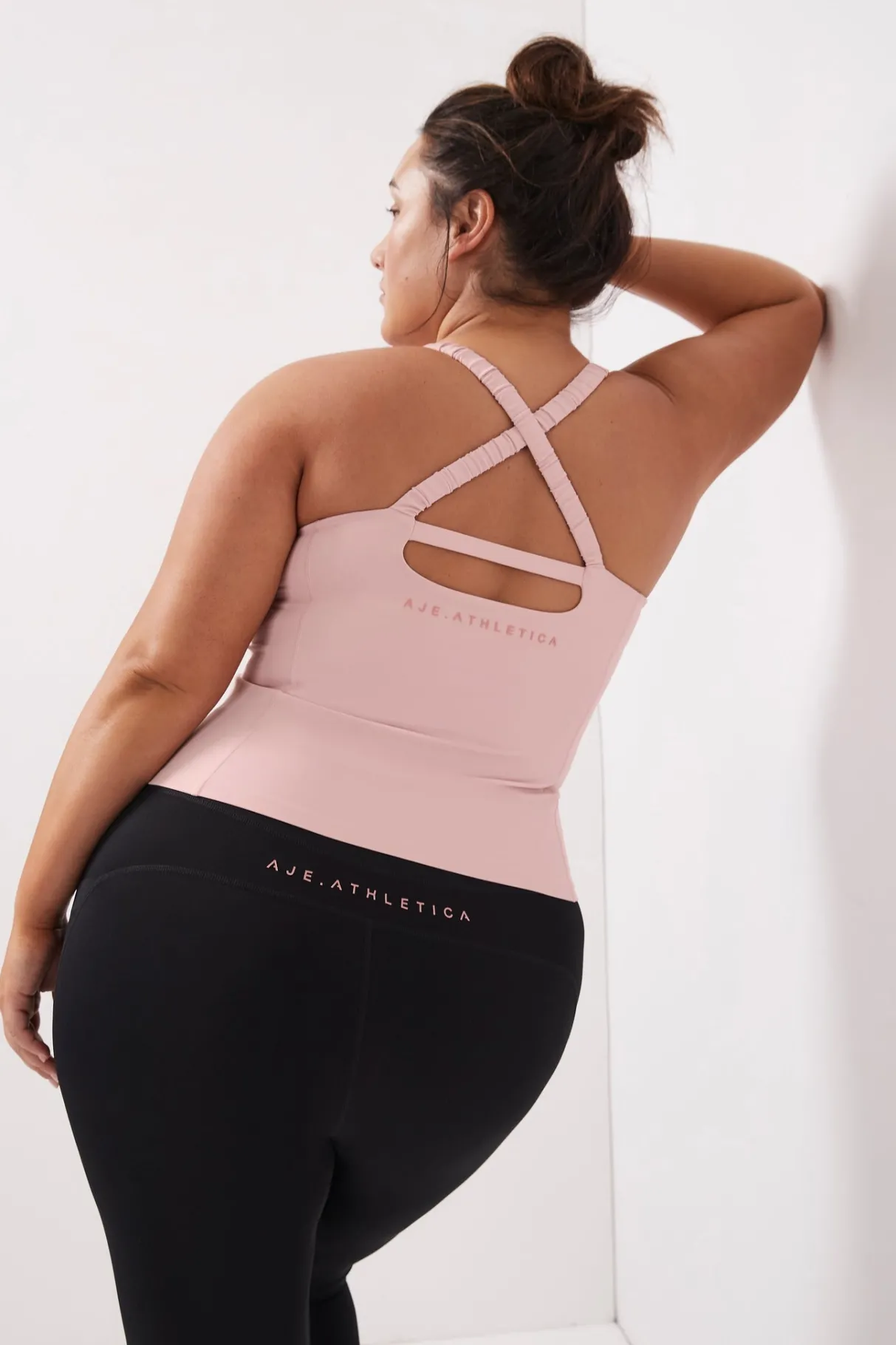 cut_out_cross_back_tank_top__12.webp Store Aje ATHLETICA Cut Out Cross Back Tank Top 125 Rose Quartz/Rose Pink