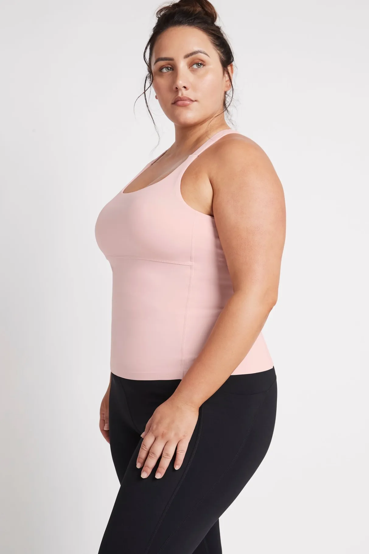 cut_out_cross_back_tank_top__13.webp Store Aje ATHLETICA Cut Out Cross Back Tank Top 125 Rose Quartz/Rose Pink
