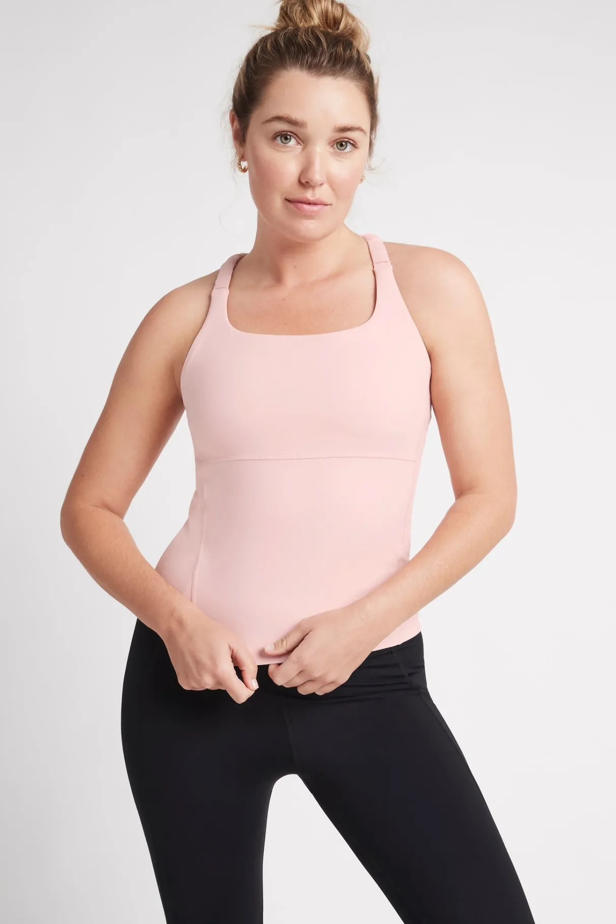 cut_out_cross_back_tank_top__6.webp Store Aje ATHLETICA Cut Out Cross Back Tank Top 125 Rose Quartz/Rose Pink