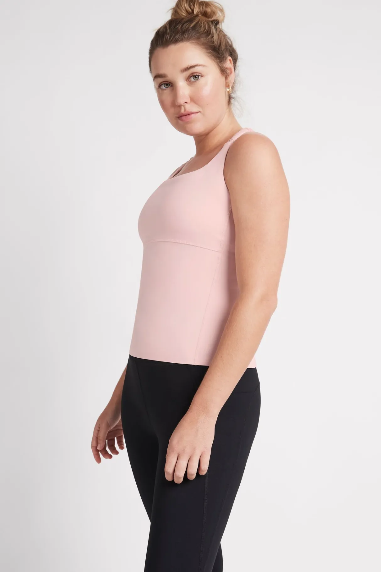 cut_out_cross_back_tank_top__8.webp Store Aje ATHLETICA Cut Out Cross Back Tank Top 125 Rose Quartz/Rose Pink