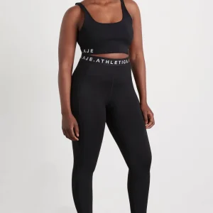 Sale Aje ATHLETICA Cut Out Elastic Sports Bra 337 Black/White