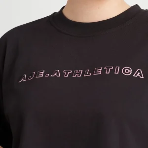 Store Aje ATHLETICA Cutout Crop Tee 105 Black/Multi