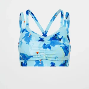 Clearance Aje ATHLETICA Double Layer Crossback Bra 350 Expressive Floral
