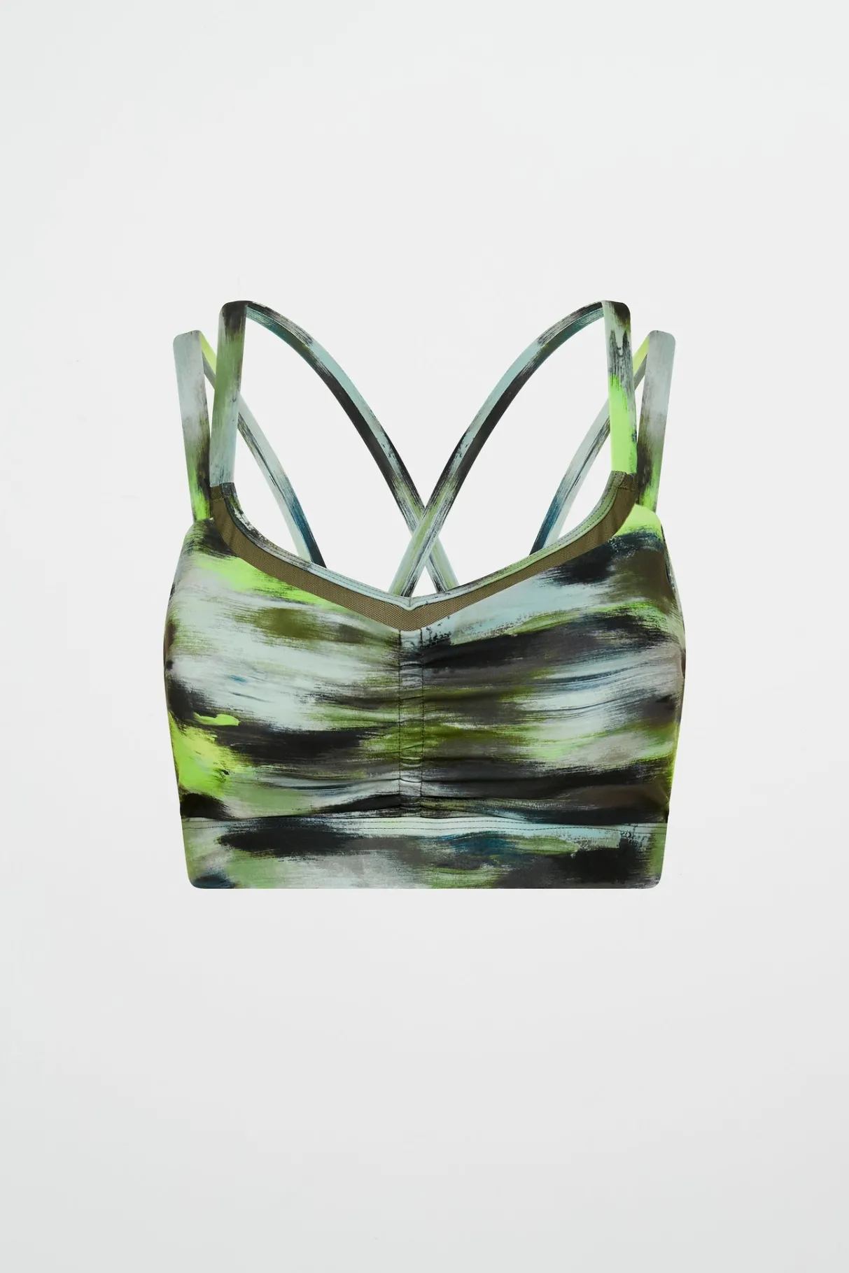 double_layer_crossback_bra__1.webp Best Aje ATHLETICA Double Layer Crossback Bra 350 Khaki Brushstroke