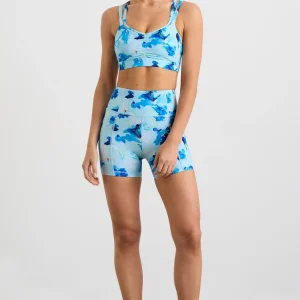 Clearance Aje ATHLETICA Double Layer Crossback Bra 350 Expressive Floral