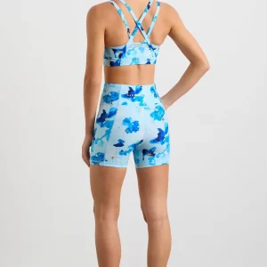 Clearance Aje ATHLETICA Double Layer Crossback Bra 350 Expressive Floral