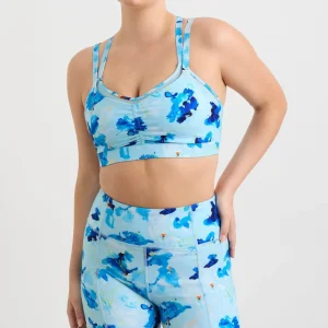 Clearance Aje ATHLETICA Double Layer Crossback Bra 350 Expressive Floral
