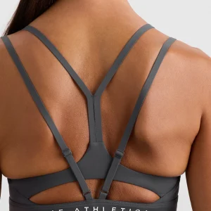 Best Aje ATHLETICA Double Strap Peached Bra 323 Slate Surge