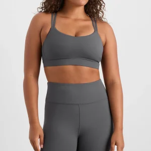 Best Aje ATHLETICA Double Strap Peached Bra 323 Slate Surge