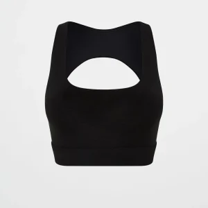 Cheap Aje ATHLETICA Double Strap Sports Bra 388 Black/White