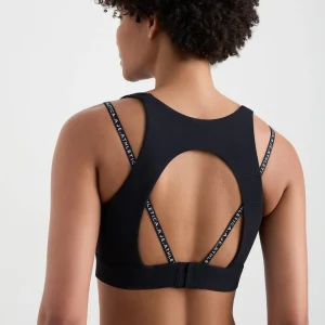 Cheap Aje ATHLETICA Double Strap Sports Bra 388 Black/White