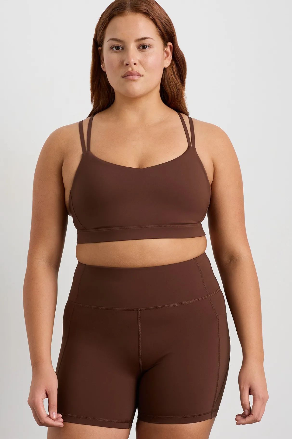 double_strap_sports_bra__5-2.webp Cheap Aje ATHLETICA Double Strap Sports Bra 323 Dark Chocolate Brown