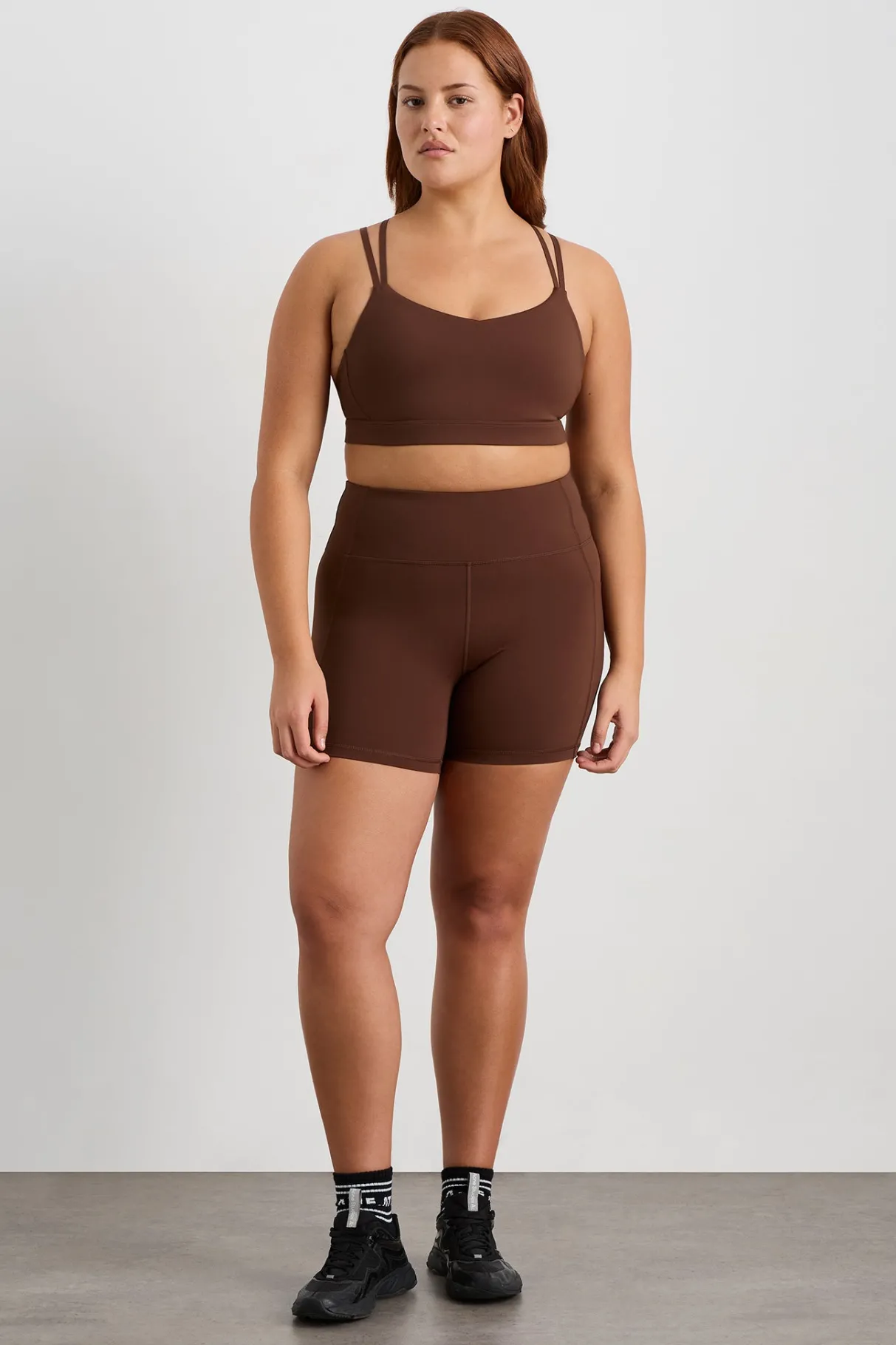 double_strap_sports_bra__6-2.webp Cheap Aje ATHLETICA Double Strap Sports Bra 323 Dark Chocolate Brown