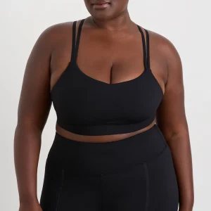 Online Aje ATHLETICA Double Strap Sports Bra 323 Black