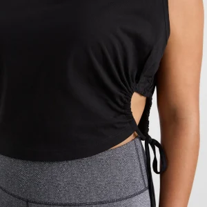 Shop Aje ATHLETICA Drawcord Cut Out Tank 158 Black