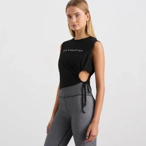 Shop Aje ATHLETICA Drawcord Cut Out Tank 158 Black