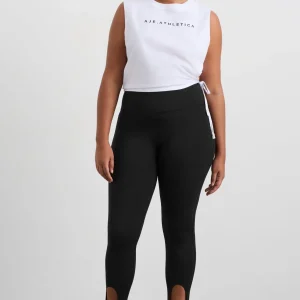 Clearance Aje ATHLETICA Drawcord Cut Out Tank 158 White