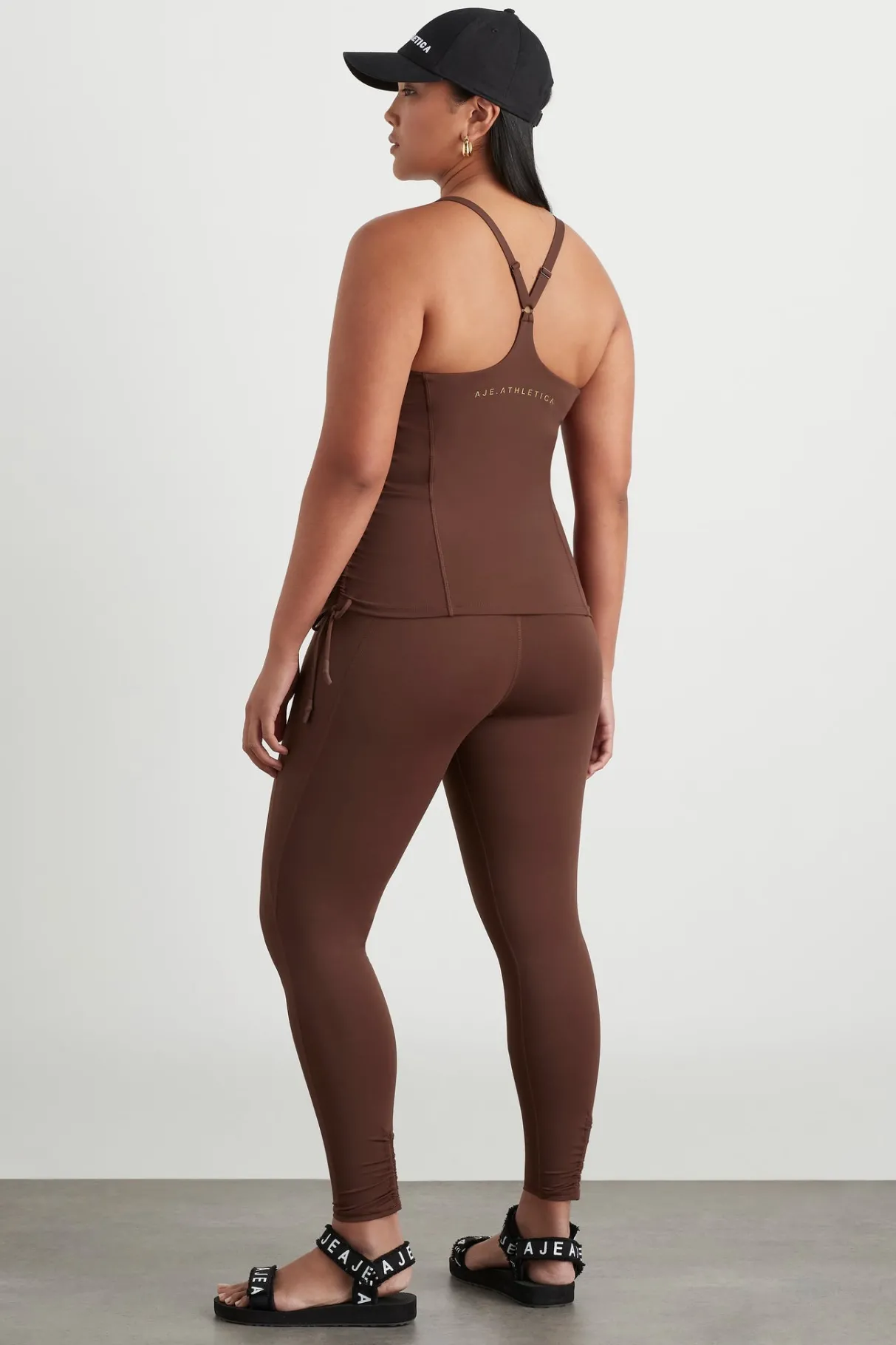 drawcord_racerback_tank__11.webp Hot Aje ATHLETICA Drawcord Racerback Tank 128 Dark Chocolate