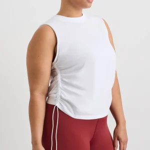 Store Aje ATHLETICA Drawcord Tank 131 White/Rouge Pink