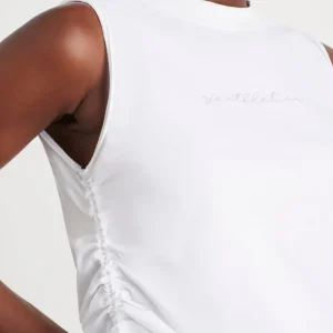 Cheap Aje ATHLETICA Drawcord Tank 131 White/Lavender