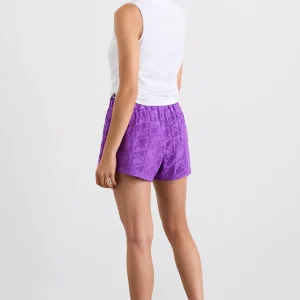 Discount Aje ATHLETICA Drawcord Tank 131 White Ultra Violet