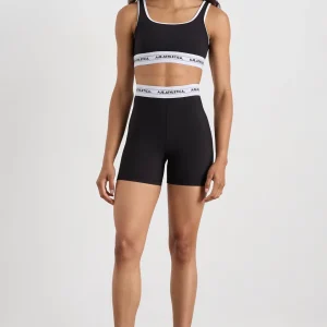 Outlet Aje ATHLETICA Elastic Logo Bike Shorts 601 Black