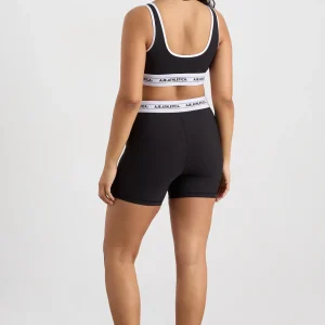 Outlet Aje ATHLETICA Elastic Logo Bike Shorts 601 Black