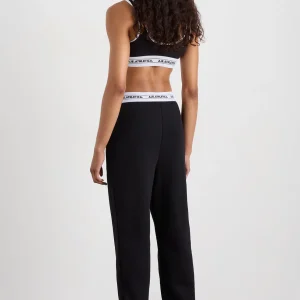 Shop Aje ATHLETICA Elastic Logo Trackpants 502 Black