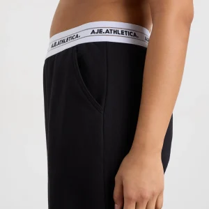 Shop Aje ATHLETICA Elastic Logo Trackpants 502 Black