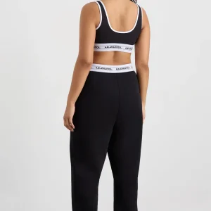 Shop Aje ATHLETICA Elastic Logo Trackpants 502 Black