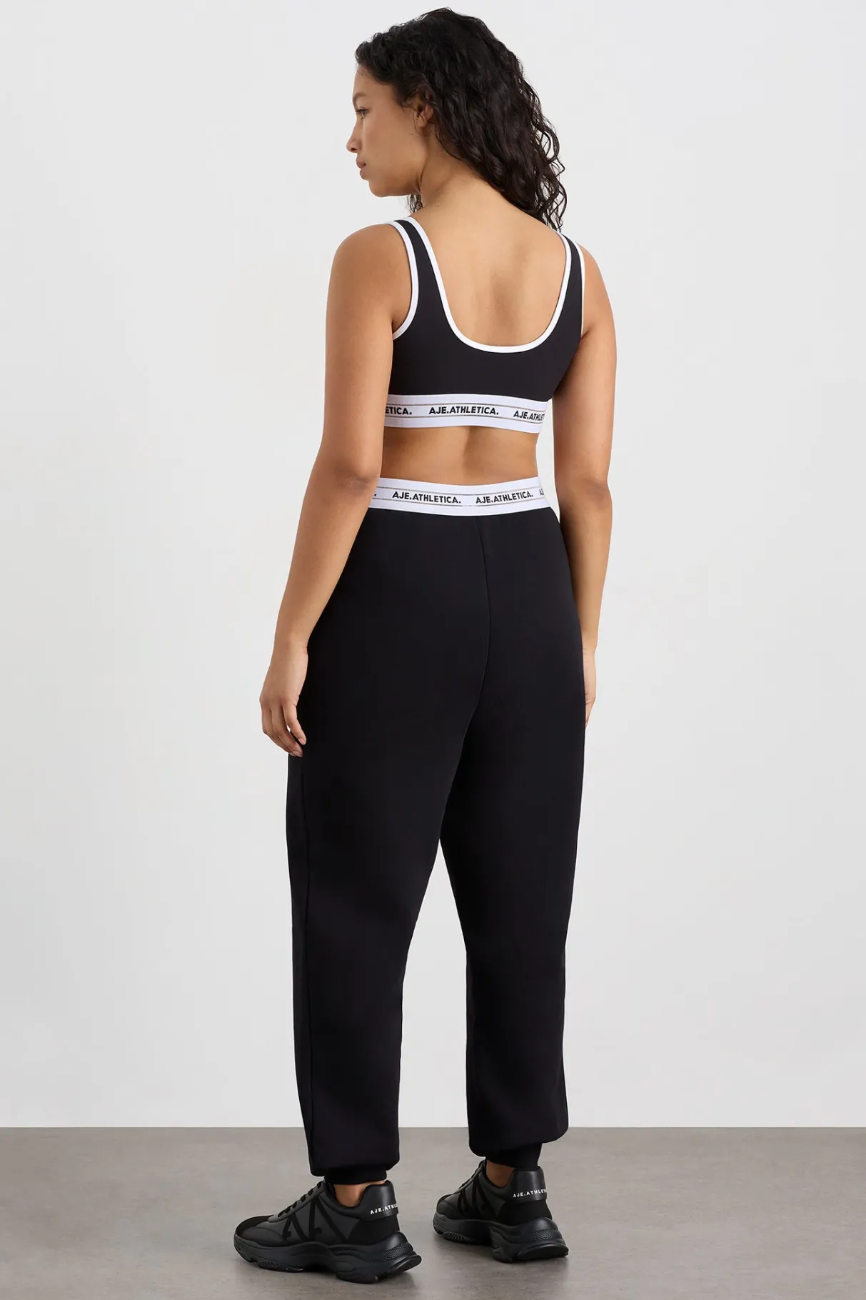 elastic_logo_trackpants__8.webp Shop Aje ATHLETICA Elastic Logo Trackpants 502 Black