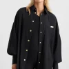 Online Aje ATHLETICA Elastic Spray Windbreaker 430 Black