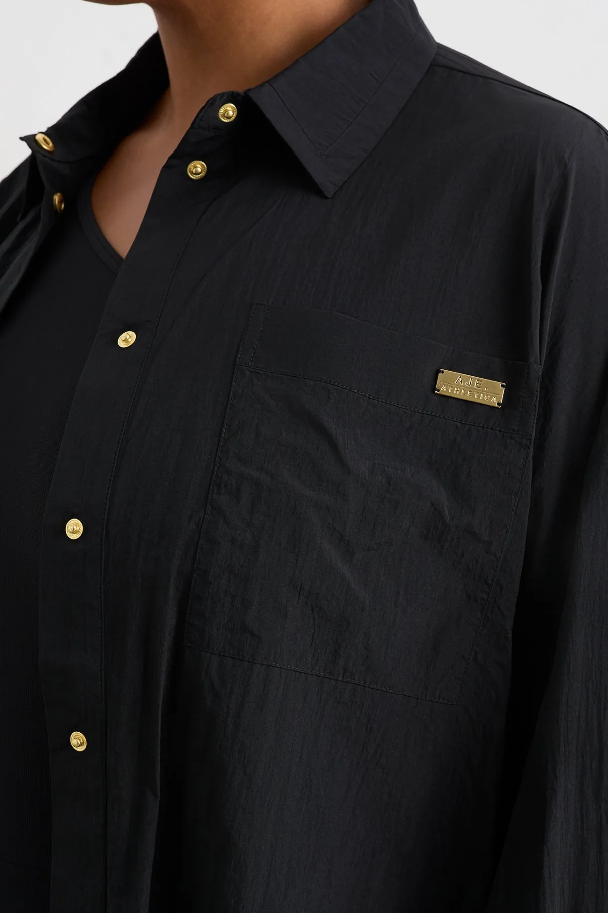 elastic_spray_windbreaker__14.webp Online Aje ATHLETICA Elastic Spray Windbreaker 430 Black