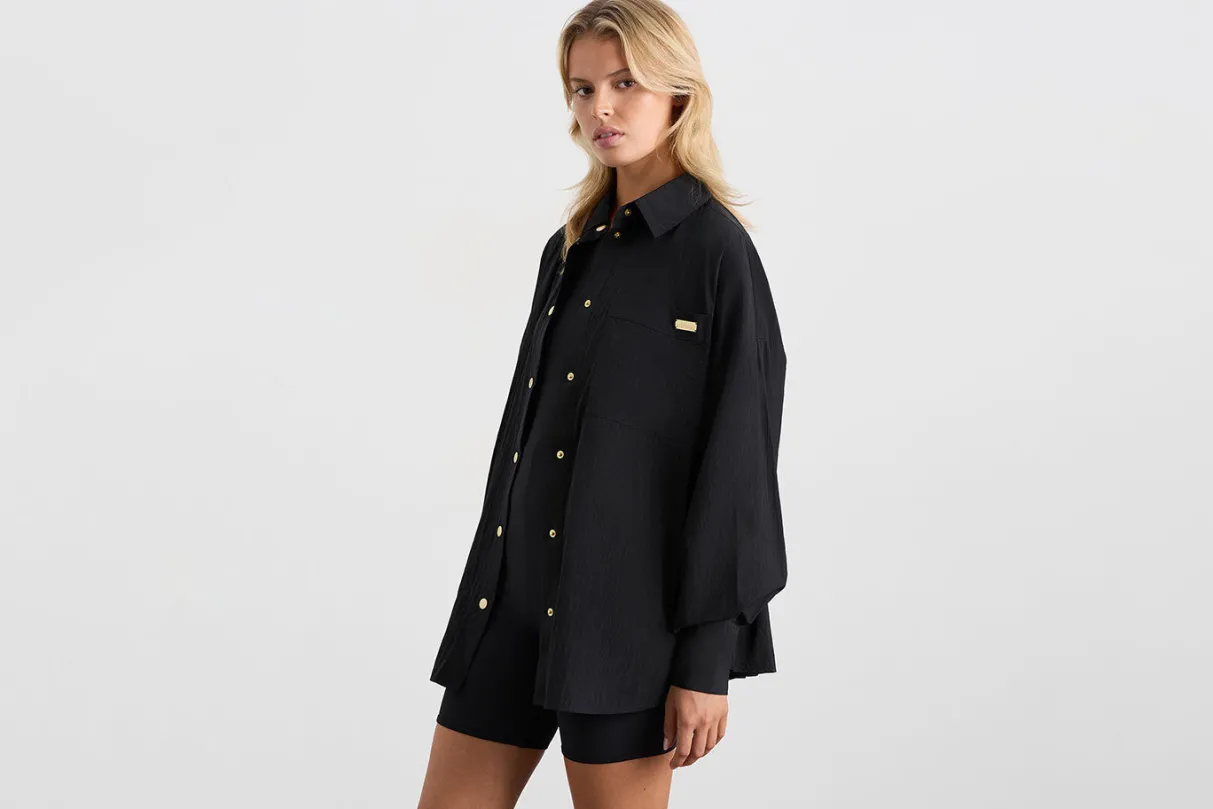 elastic_spray_windbreaker__17.webp Online Aje ATHLETICA Elastic Spray Windbreaker 430 Black