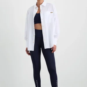 Clearance Aje ATHLETICA Elastic Spray Windbreaker 430 White