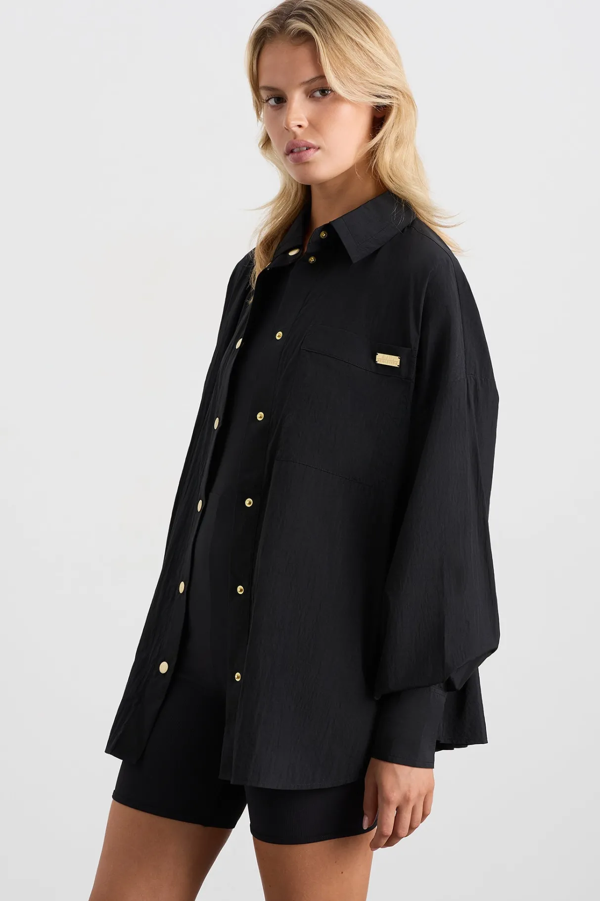 elastic_spray_windbreaker__5.webp Online Aje ATHLETICA Elastic Spray Windbreaker 430 Black