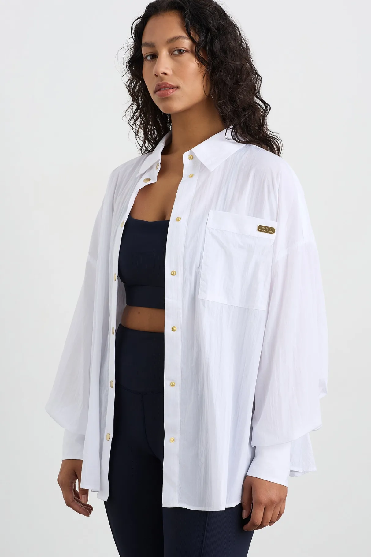 elastic_spray_windbreaker__6-1.webp Clearance Aje ATHLETICA Elastic Spray Windbreaker 430 White