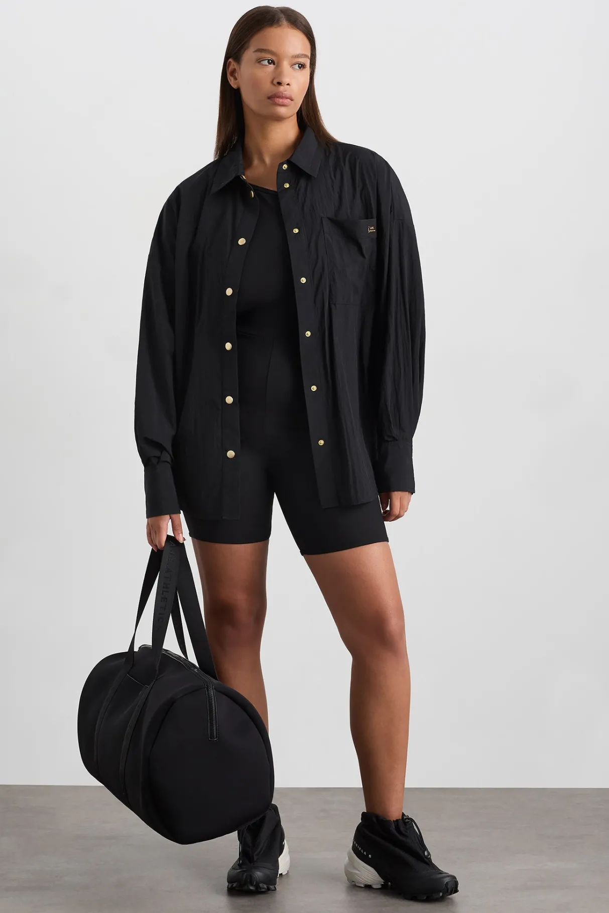 elastic_spray_windbreaker__8.webp Online Aje ATHLETICA Elastic Spray Windbreaker 430 Black
