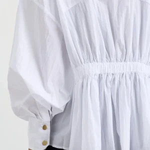 Clearance Aje ATHLETICA Elastic Spray Windbreaker 430 White