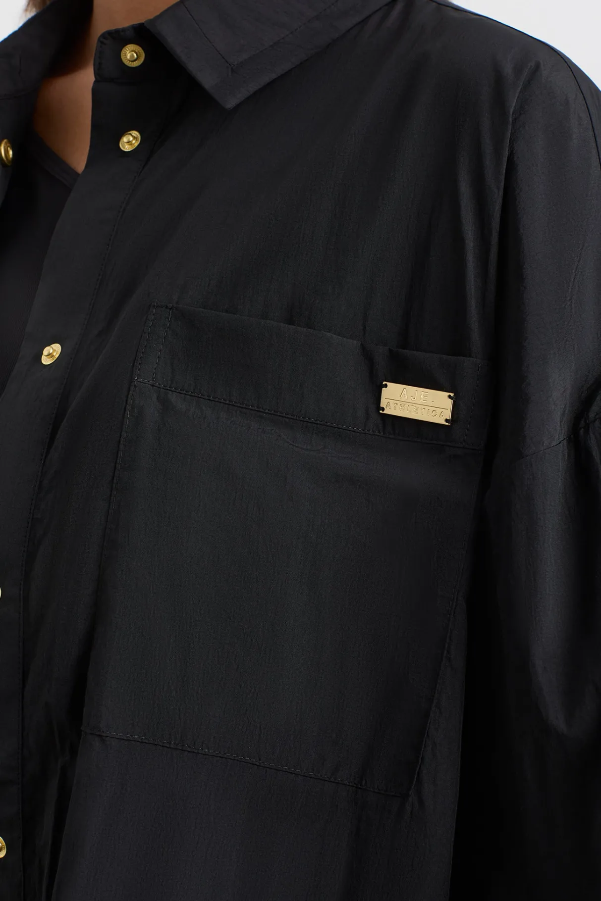 elastic_spray_windbreaker__9.webp Online Aje ATHLETICA Elastic Spray Windbreaker 430 Black