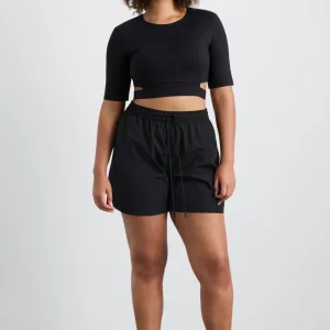 Cheap Aje ATHLETICA Elasticated Cut Out Tee 195 Black